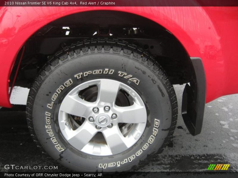 Red Alert / Graphite 2010 Nissan Frontier SE V6 King Cab 4x4