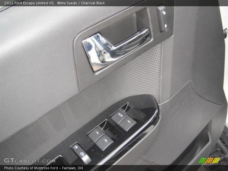 White Suede / Charcoal Black 2011 Ford Escape Limited V6