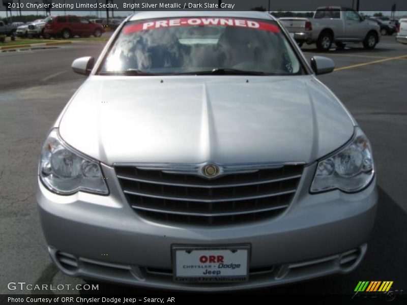 Bright Silver Metallic / Dark Slate Gray 2010 Chrysler Sebring Limited Sedan