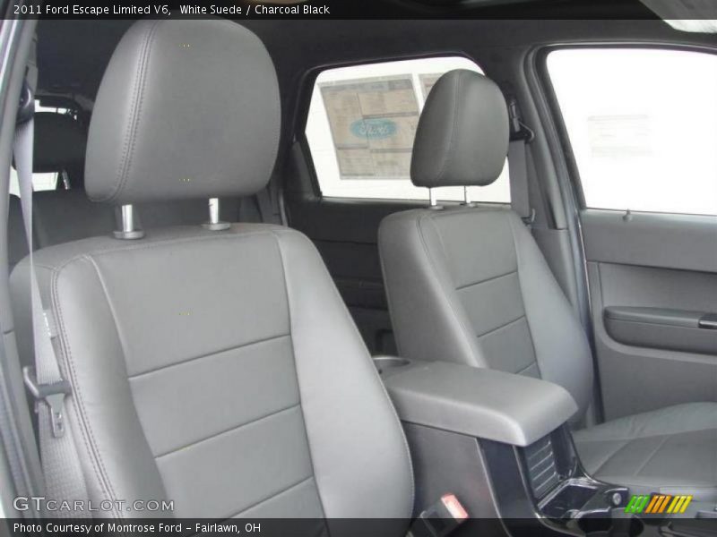 White Suede / Charcoal Black 2011 Ford Escape Limited V6