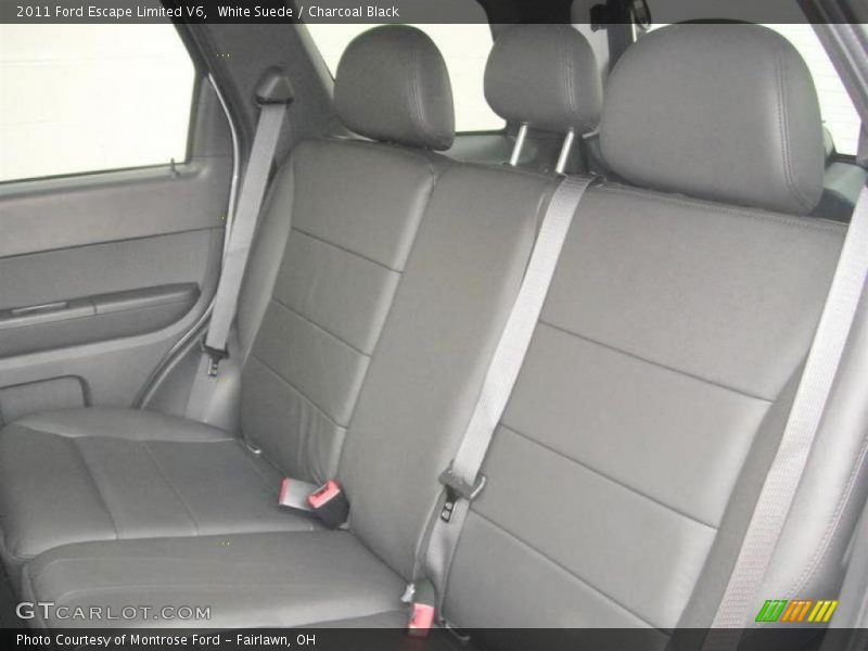 White Suede / Charcoal Black 2011 Ford Escape Limited V6