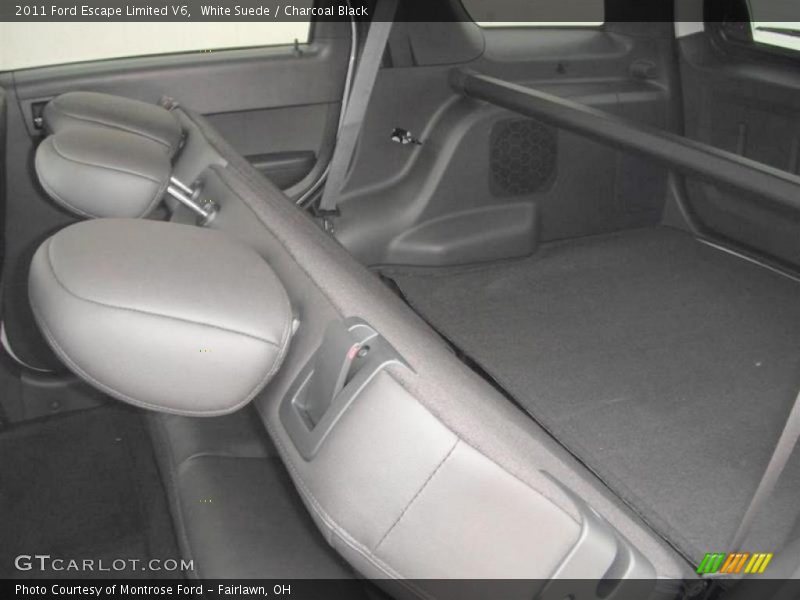 White Suede / Charcoal Black 2011 Ford Escape Limited V6