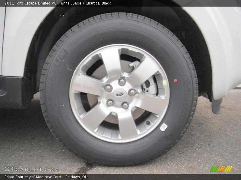 White Suede / Charcoal Black 2011 Ford Escape Limited V6