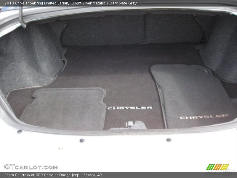 Bright Silver Metallic / Dark Slate Gray 2010 Chrysler Sebring Limited Sedan