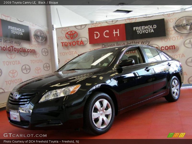 Black / Bisque 2009 Toyota Camry LE