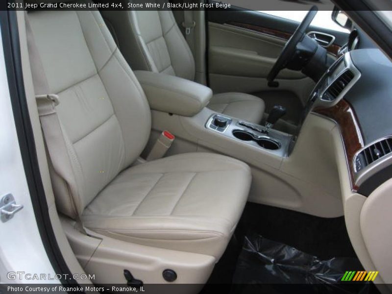  2011 Grand Cherokee Limited 4x4 Black/Light Frost Beige Interior