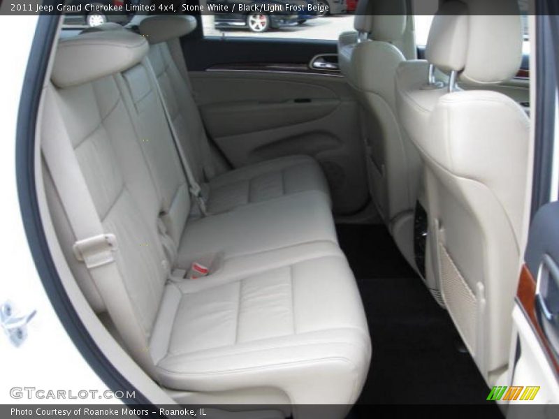  2011 Grand Cherokee Limited 4x4 Black/Light Frost Beige Interior