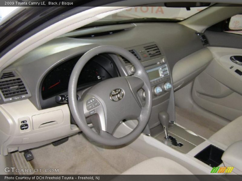 Black / Bisque 2009 Toyota Camry LE