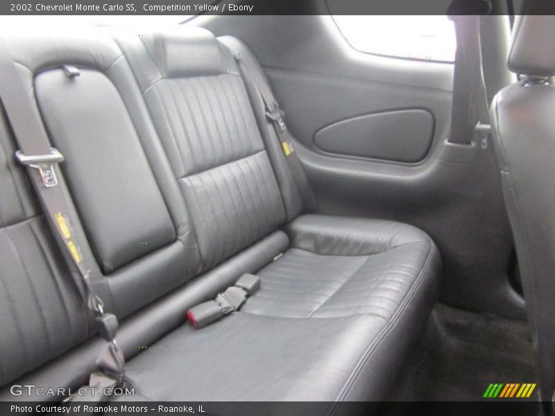 Competition Yellow / Ebony 2002 Chevrolet Monte Carlo SS