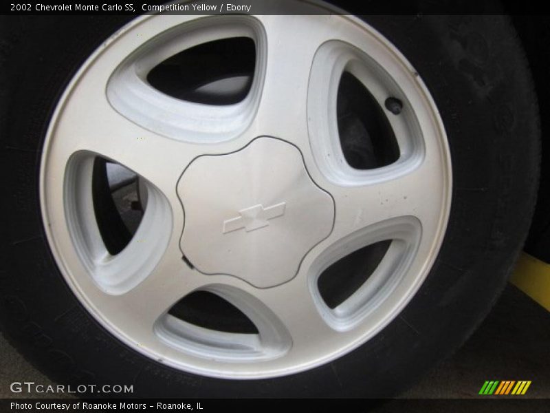 Competition Yellow / Ebony 2002 Chevrolet Monte Carlo SS