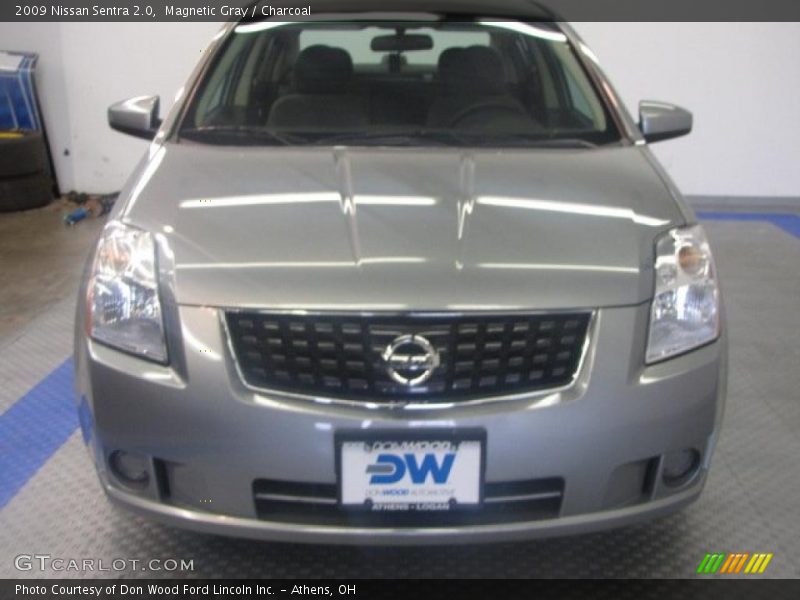 Magnetic Gray / Charcoal 2009 Nissan Sentra 2.0
