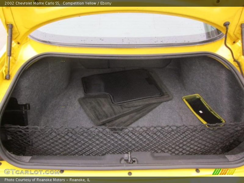 Competition Yellow / Ebony 2002 Chevrolet Monte Carlo SS