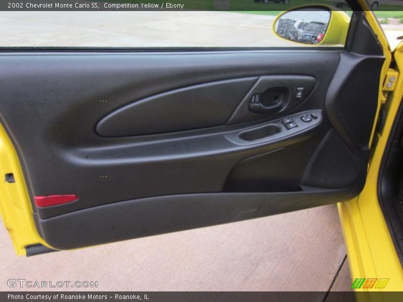 Competition Yellow / Ebony 2002 Chevrolet Monte Carlo SS