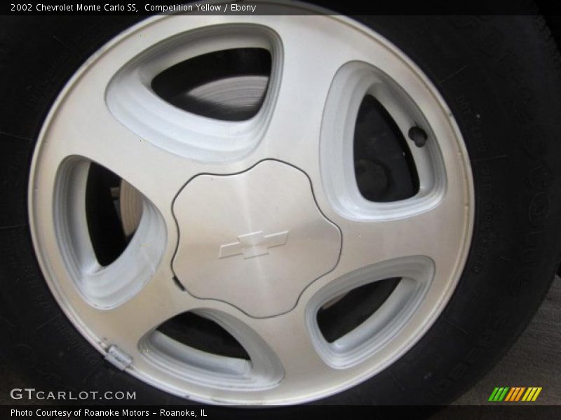 Competition Yellow / Ebony 2002 Chevrolet Monte Carlo SS