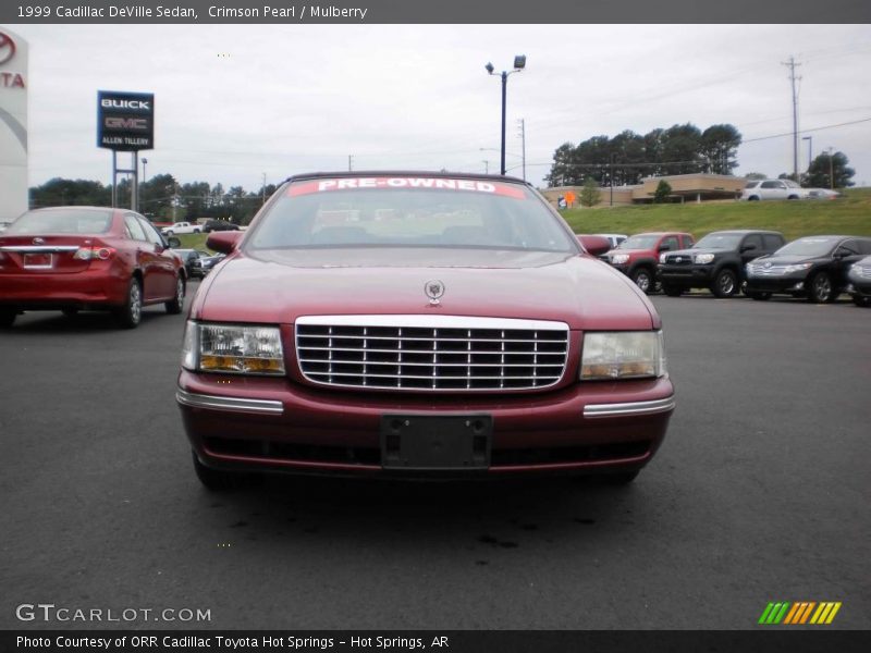 Crimson Pearl / Mulberry 1999 Cadillac DeVille Sedan