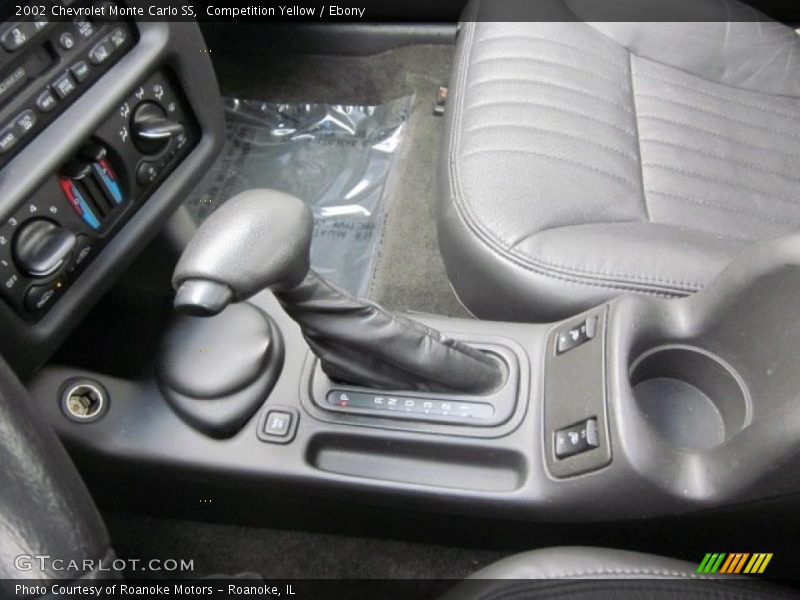 Competition Yellow / Ebony 2002 Chevrolet Monte Carlo SS