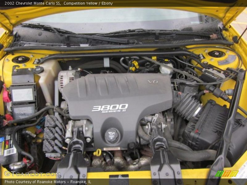 Competition Yellow / Ebony 2002 Chevrolet Monte Carlo SS