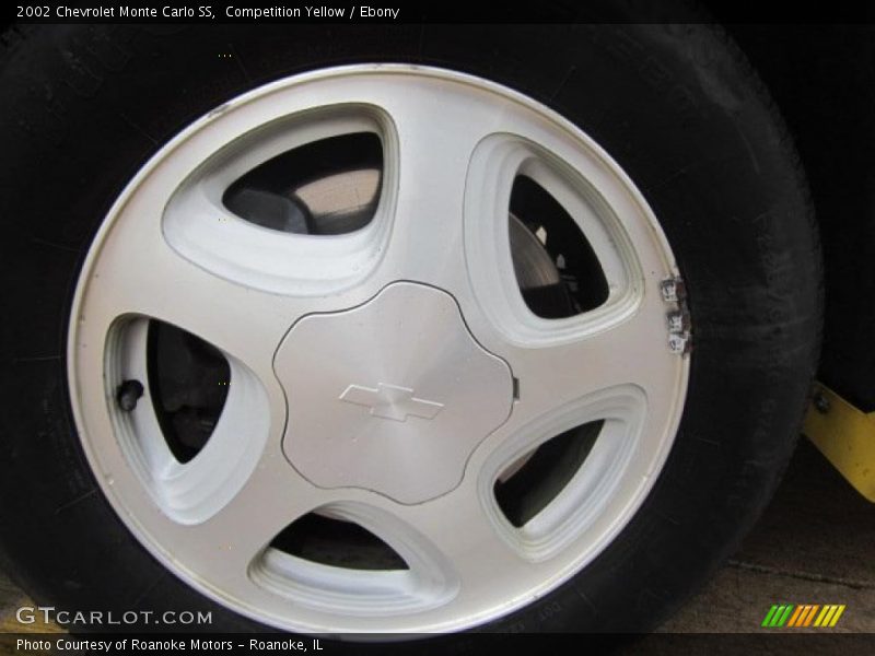 Competition Yellow / Ebony 2002 Chevrolet Monte Carlo SS