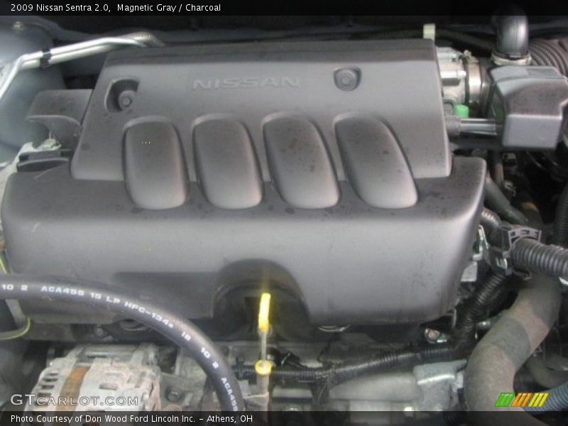 Magnetic Gray / Charcoal 2009 Nissan Sentra 2.0