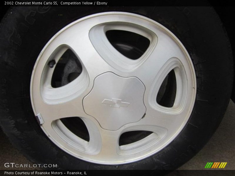 Competition Yellow / Ebony 2002 Chevrolet Monte Carlo SS