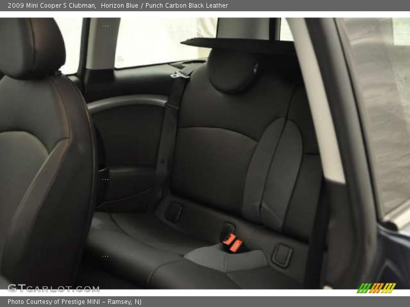 Horizon Blue / Punch Carbon Black Leather 2009 Mini Cooper S Clubman