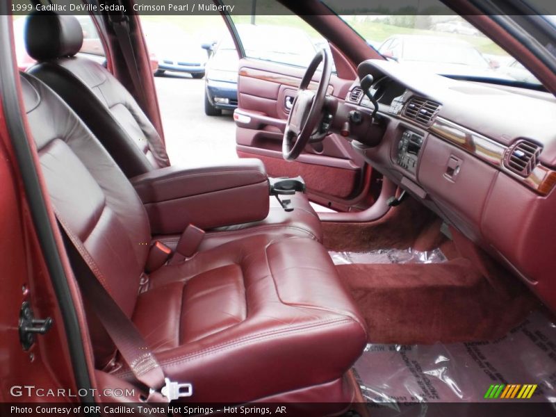  1999 DeVille Sedan Mulberry Interior