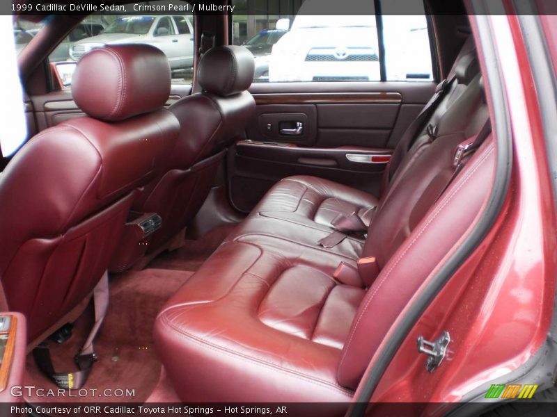  1999 DeVille Sedan Mulberry Interior