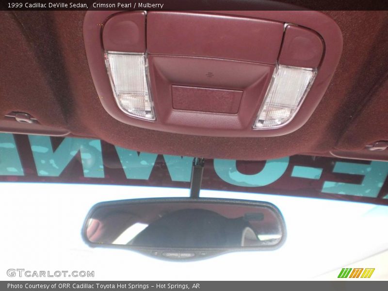 Crimson Pearl / Mulberry 1999 Cadillac DeVille Sedan