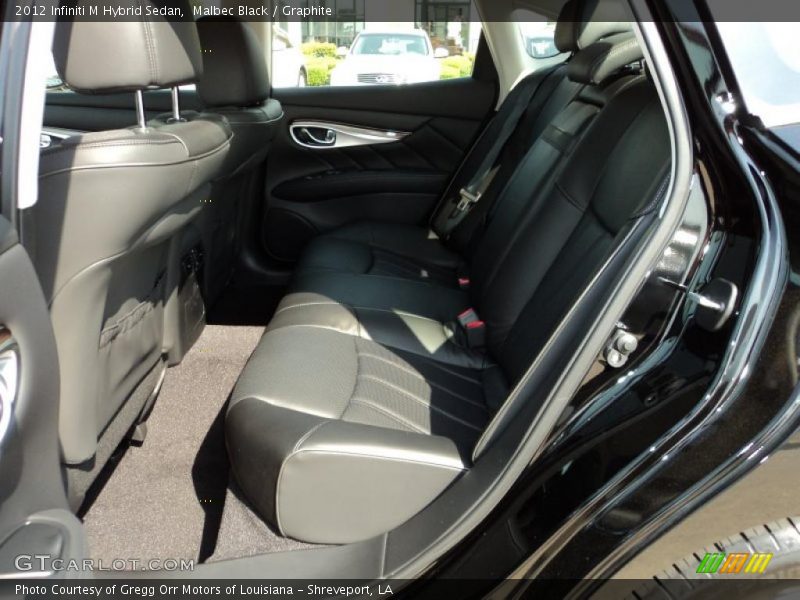  2012 M Hybrid Sedan Graphite Interior