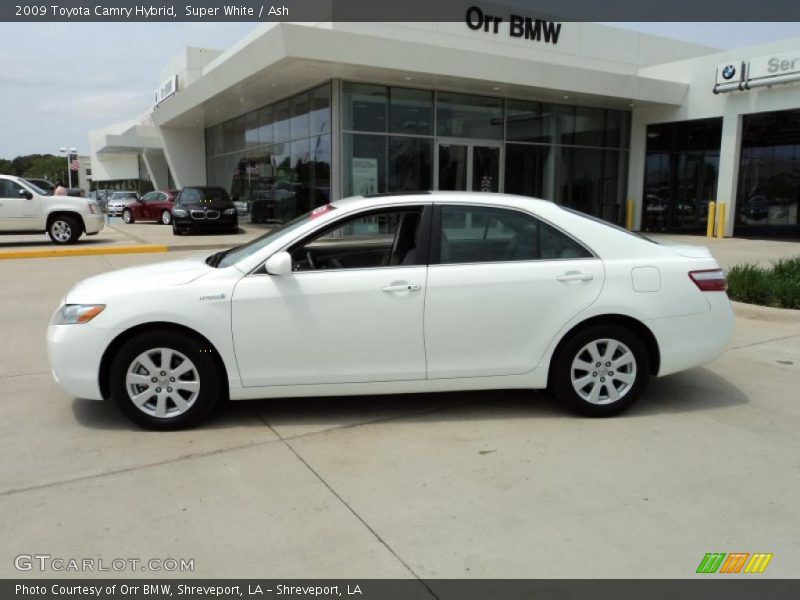 Super White / Ash 2009 Toyota Camry Hybrid