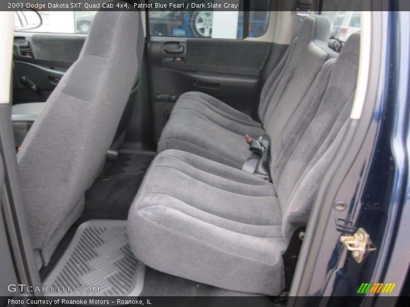 Patriot Blue Pearl / Dark Slate Gray 2003 Dodge Dakota SXT Quad Cab 4x4
