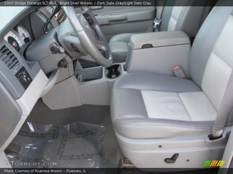 Bright Silver Metallic / Dark Slate Gray/Light Slate Gray 2007 Dodge Durango SLT 4x4