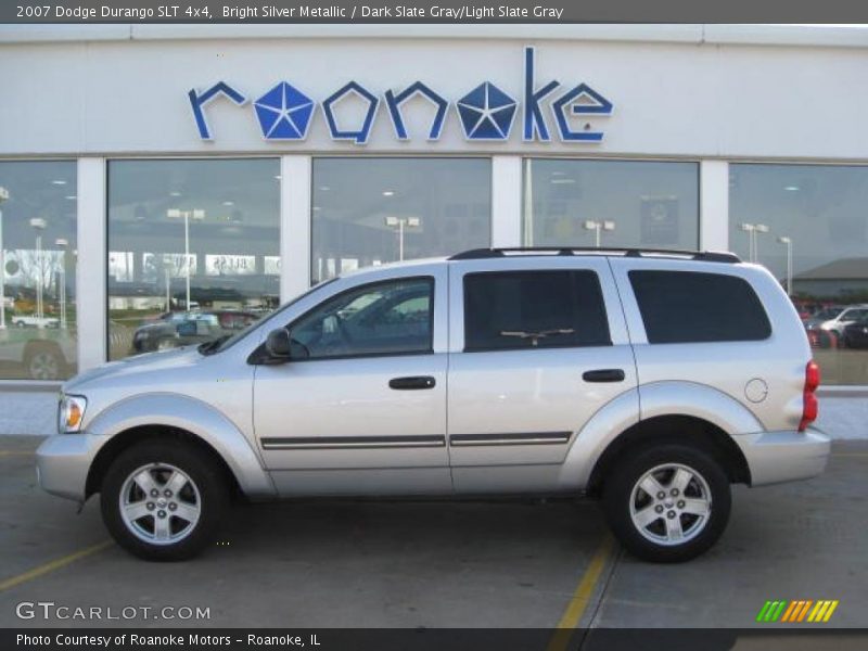 Bright Silver Metallic / Dark Slate Gray/Light Slate Gray 2007 Dodge Durango SLT 4x4