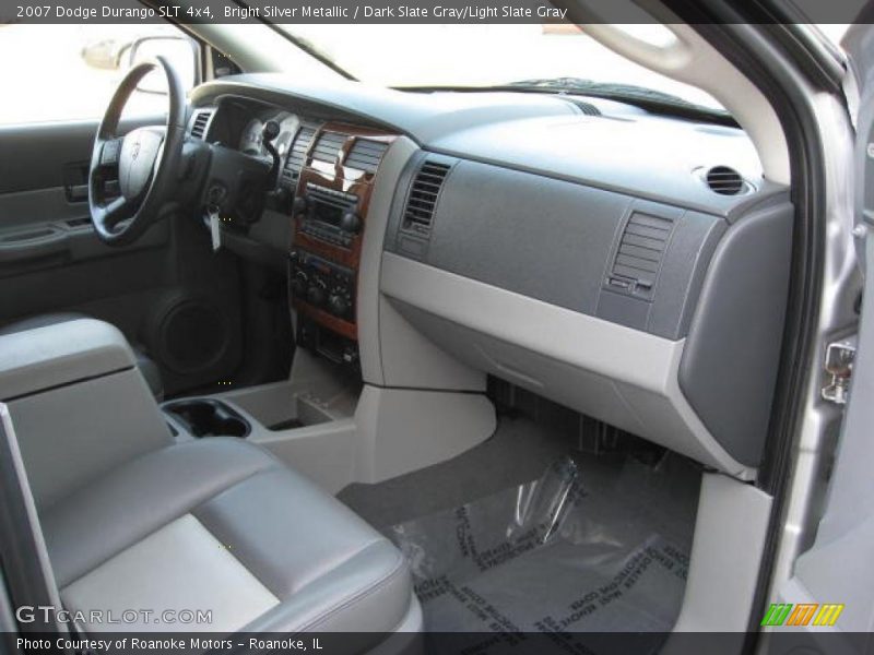 Bright Silver Metallic / Dark Slate Gray/Light Slate Gray 2007 Dodge Durango SLT 4x4