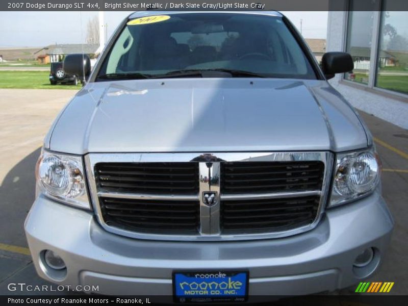 Bright Silver Metallic / Dark Slate Gray/Light Slate Gray 2007 Dodge Durango SLT 4x4