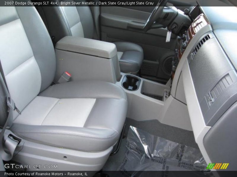 Bright Silver Metallic / Dark Slate Gray/Light Slate Gray 2007 Dodge Durango SLT 4x4