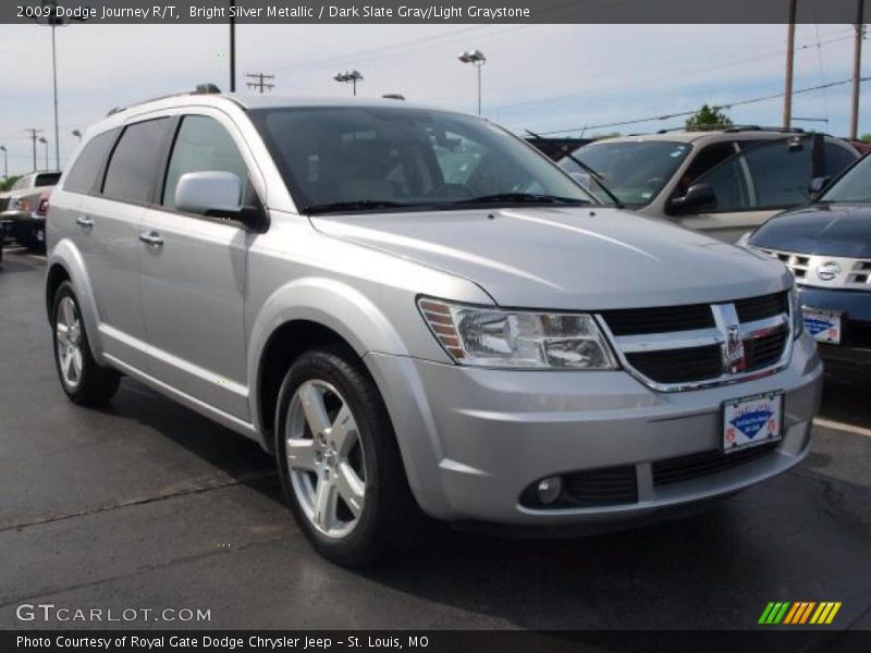 Bright Silver Metallic / Dark Slate Gray/Light Graystone 2009 Dodge Journey R/T