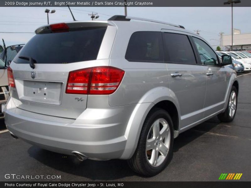 Bright Silver Metallic / Dark Slate Gray/Light Graystone 2009 Dodge Journey R/T