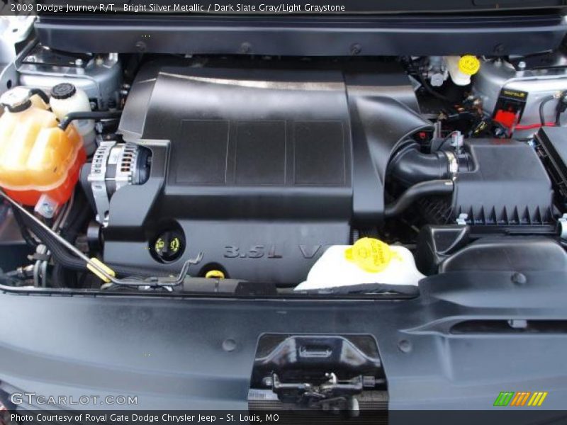 Bright Silver Metallic / Dark Slate Gray/Light Graystone 2009 Dodge Journey R/T