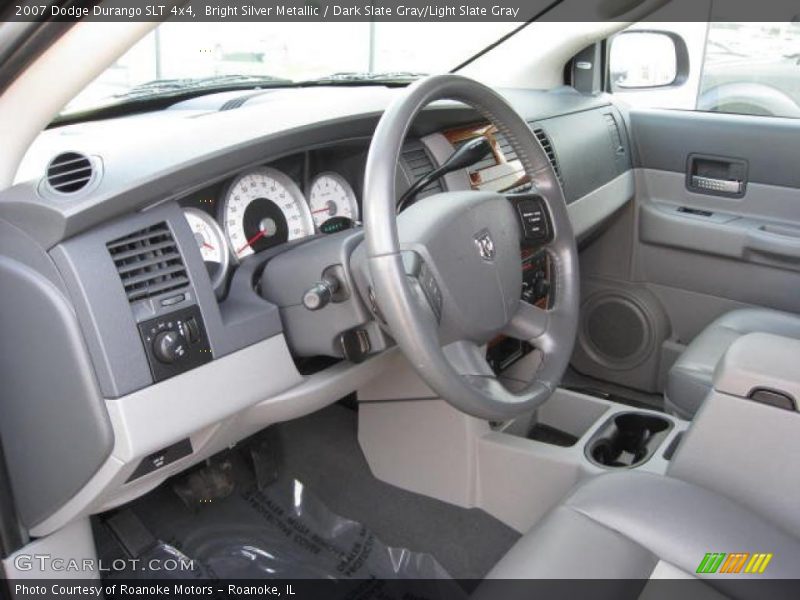 Bright Silver Metallic / Dark Slate Gray/Light Slate Gray 2007 Dodge Durango SLT 4x4