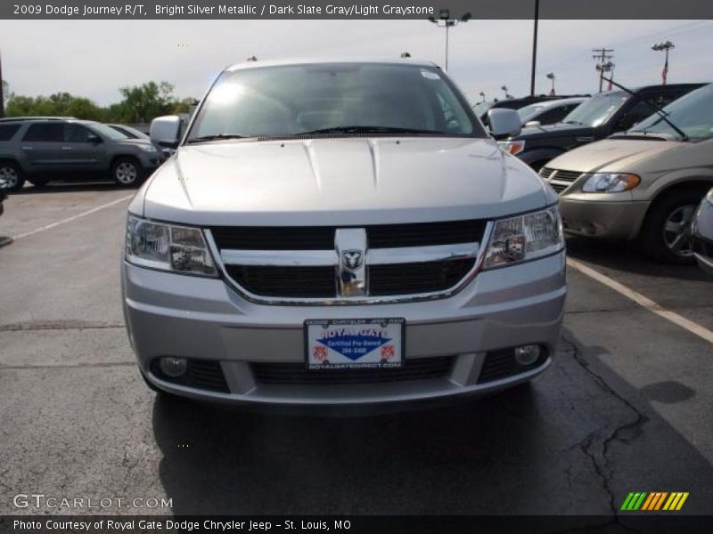 Bright Silver Metallic / Dark Slate Gray/Light Graystone 2009 Dodge Journey R/T