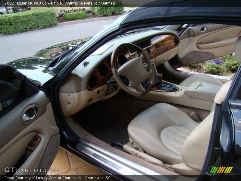  2002 XK XK8 Convertible Oatmeal Interior