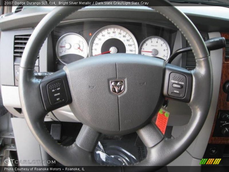 Bright Silver Metallic / Dark Slate Gray/Light Slate Gray 2007 Dodge Durango SLT 4x4