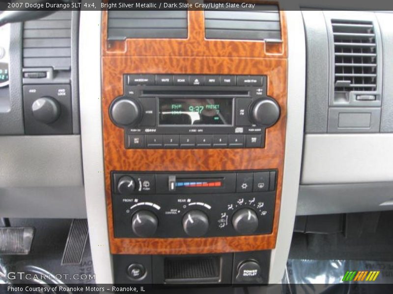 Bright Silver Metallic / Dark Slate Gray/Light Slate Gray 2007 Dodge Durango SLT 4x4