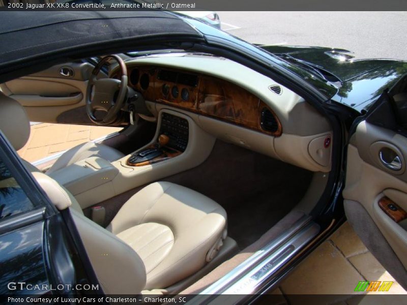 Anthracite Metallic / Oatmeal 2002 Jaguar XK XK8 Convertible