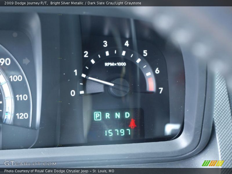 Bright Silver Metallic / Dark Slate Gray/Light Graystone 2009 Dodge Journey R/T