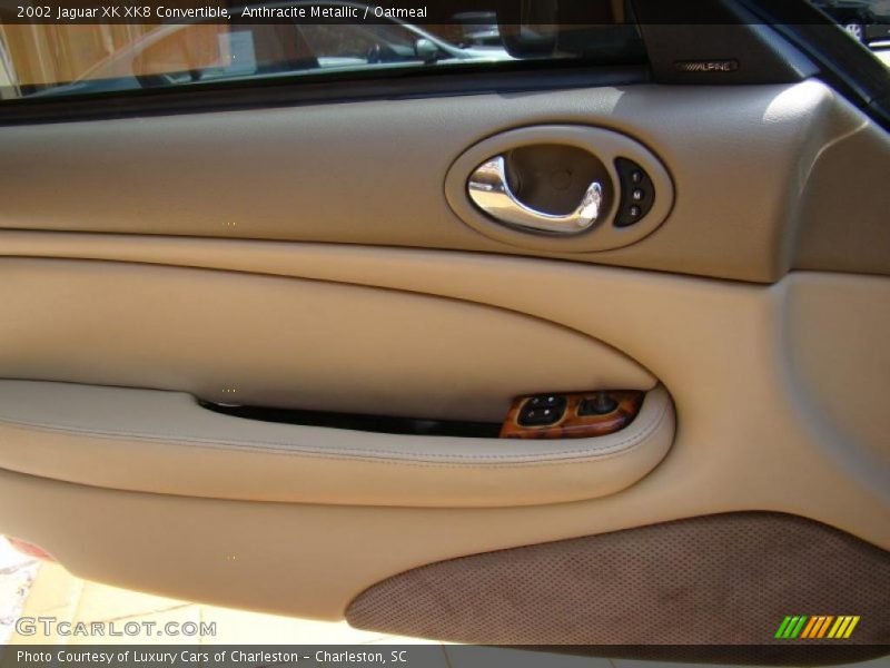 Anthracite Metallic / Oatmeal 2002 Jaguar XK XK8 Convertible
