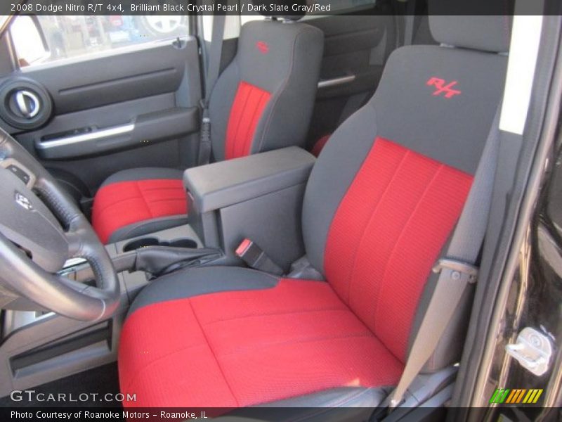  2008 Nitro R/T 4x4 Dark Slate Gray/Red Interior