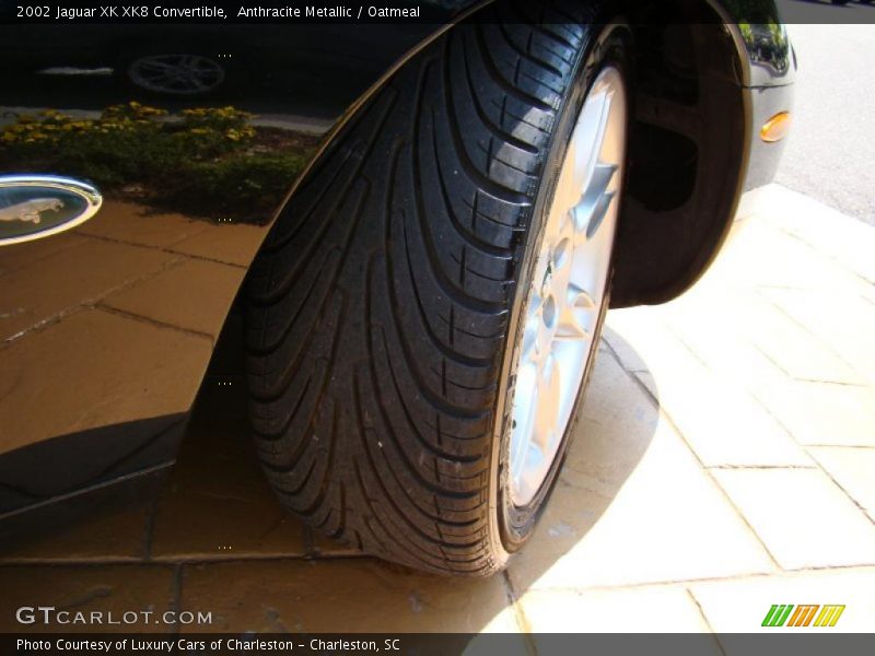 Anthracite Metallic / Oatmeal 2002 Jaguar XK XK8 Convertible