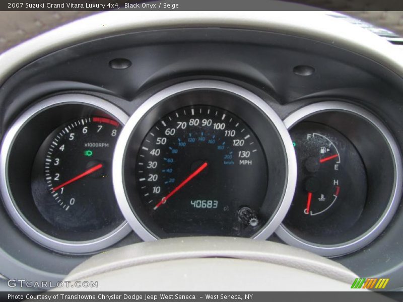  2007 Grand Vitara Luxury 4x4 Luxury 4x4 Gauges